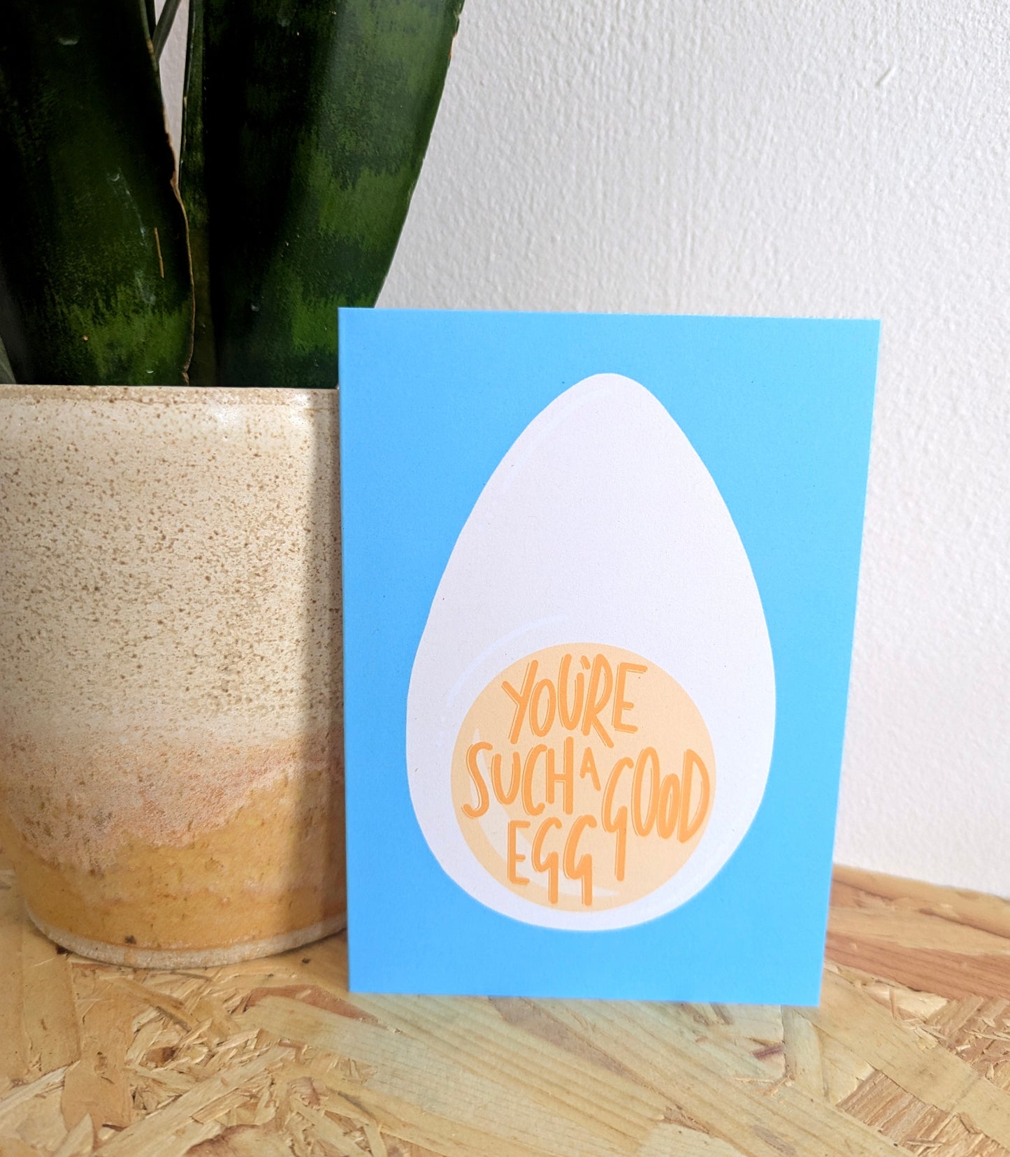 Good Egg A6 greetings card image 3