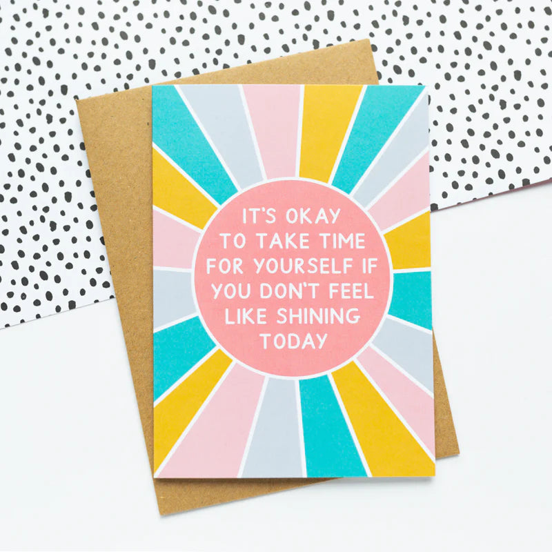 It's Okay greetings card image 0
