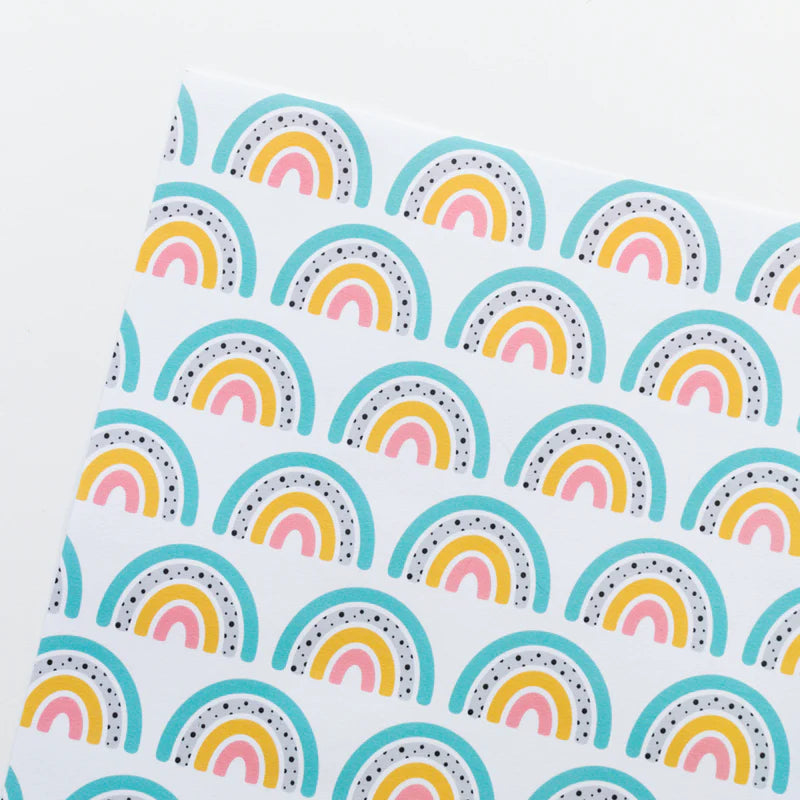 Rainbow wrapping paper image 1