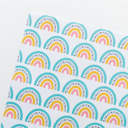 Rainbow wrapping paper image 1