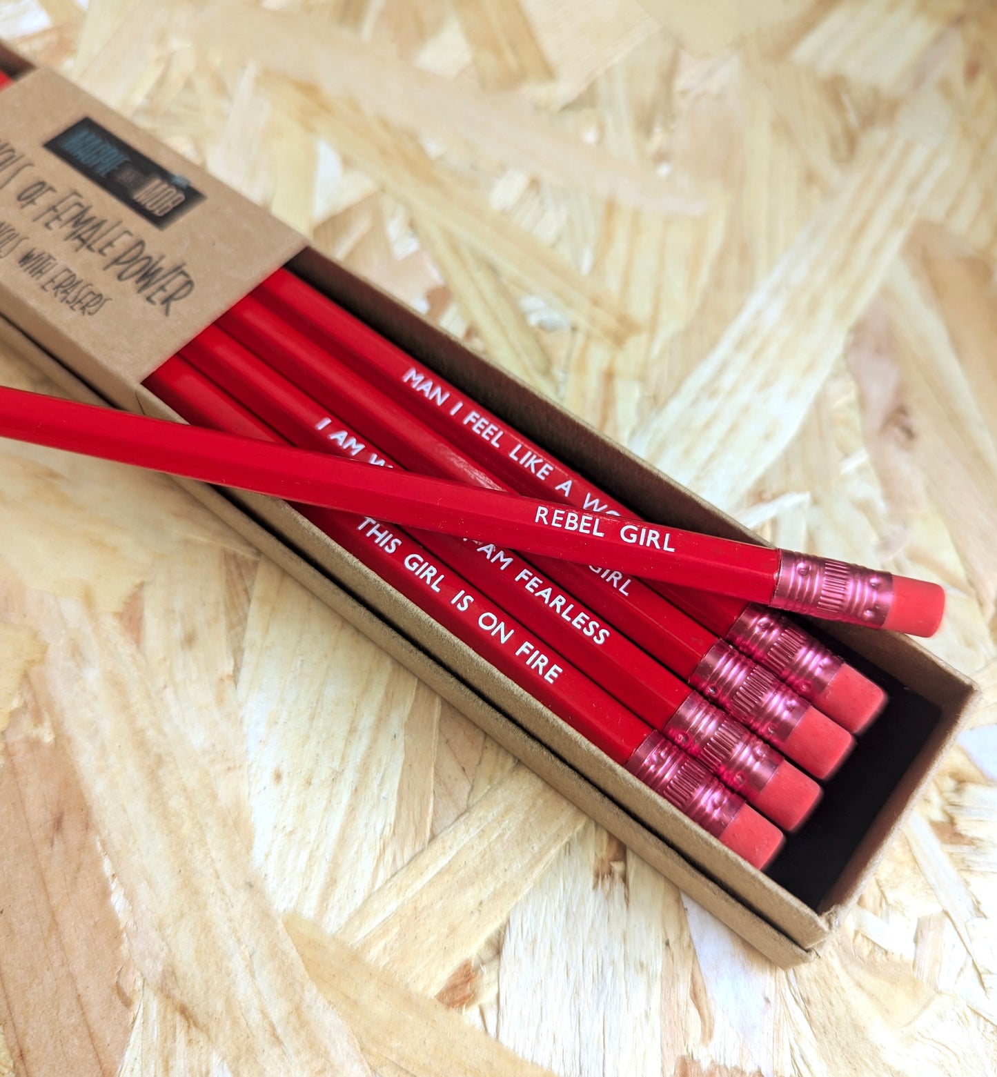 Pencils of Female Power - set of 4 image 3