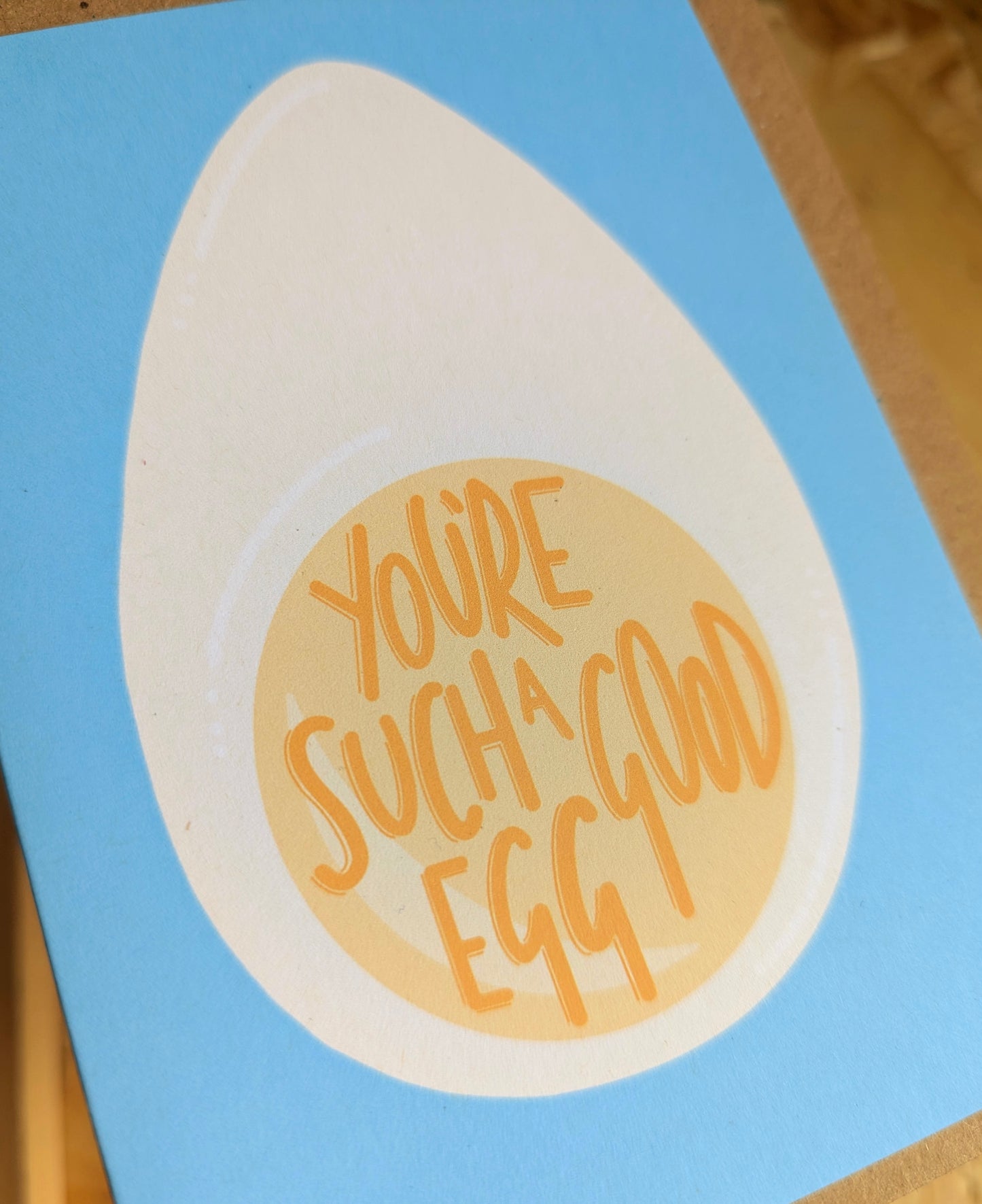 Good Egg A6 greetings card image 2