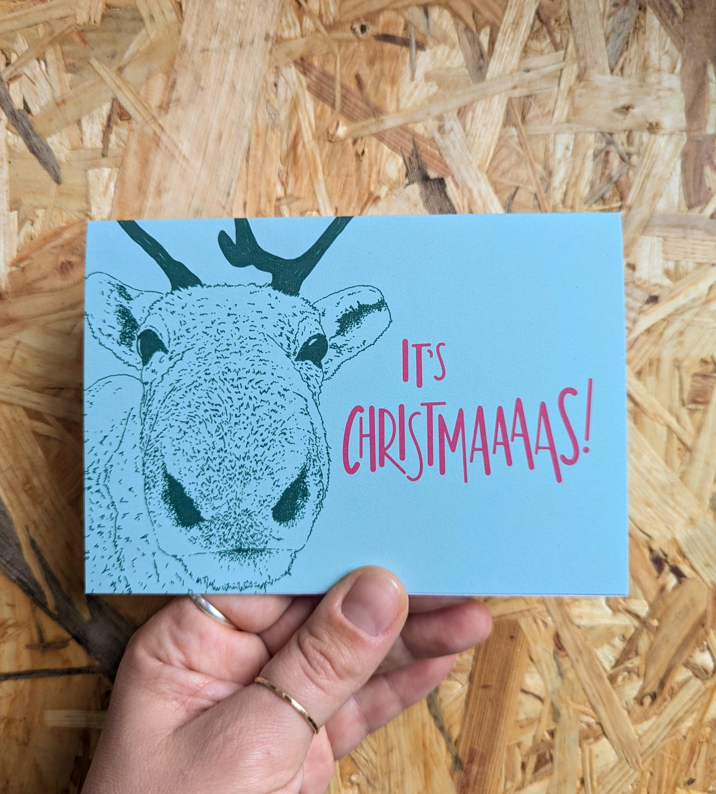 Merry Frickin Christmas cards (pack of 4) image 2