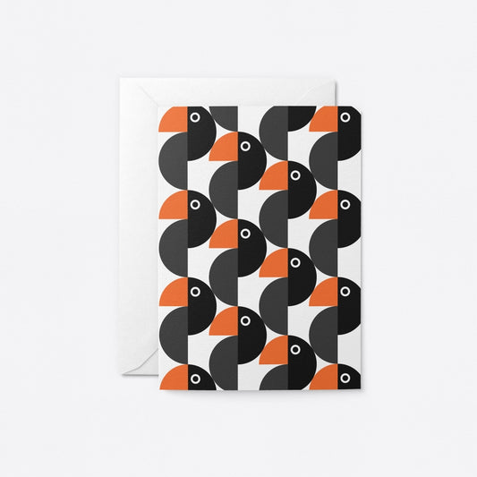 Toucan greetings card image 1