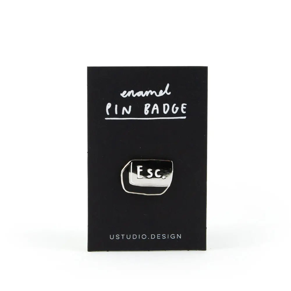 ESC Button pin badge image 0
