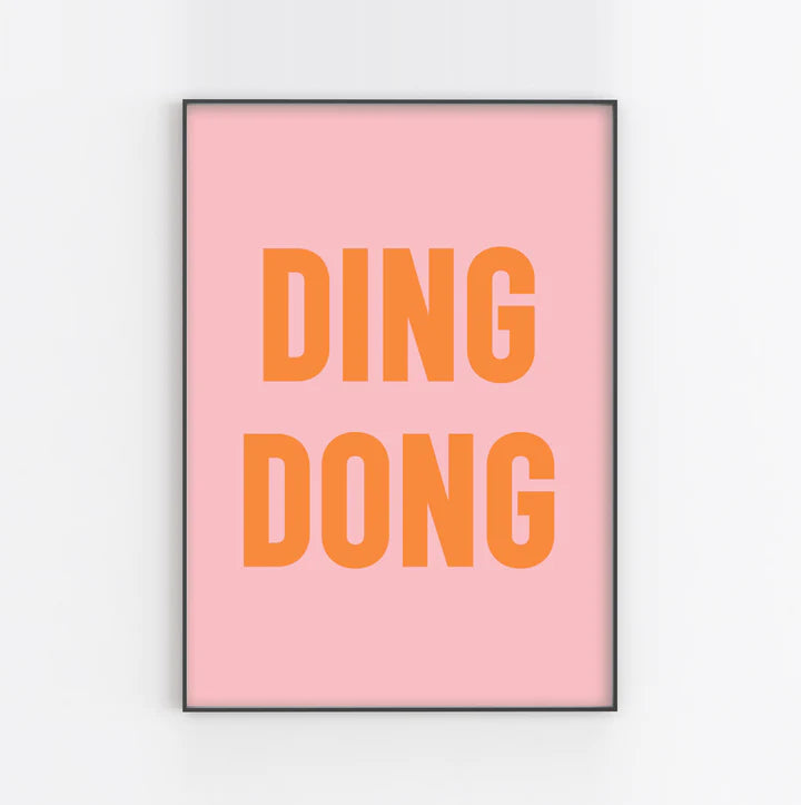 DING DONG graphic print image 0