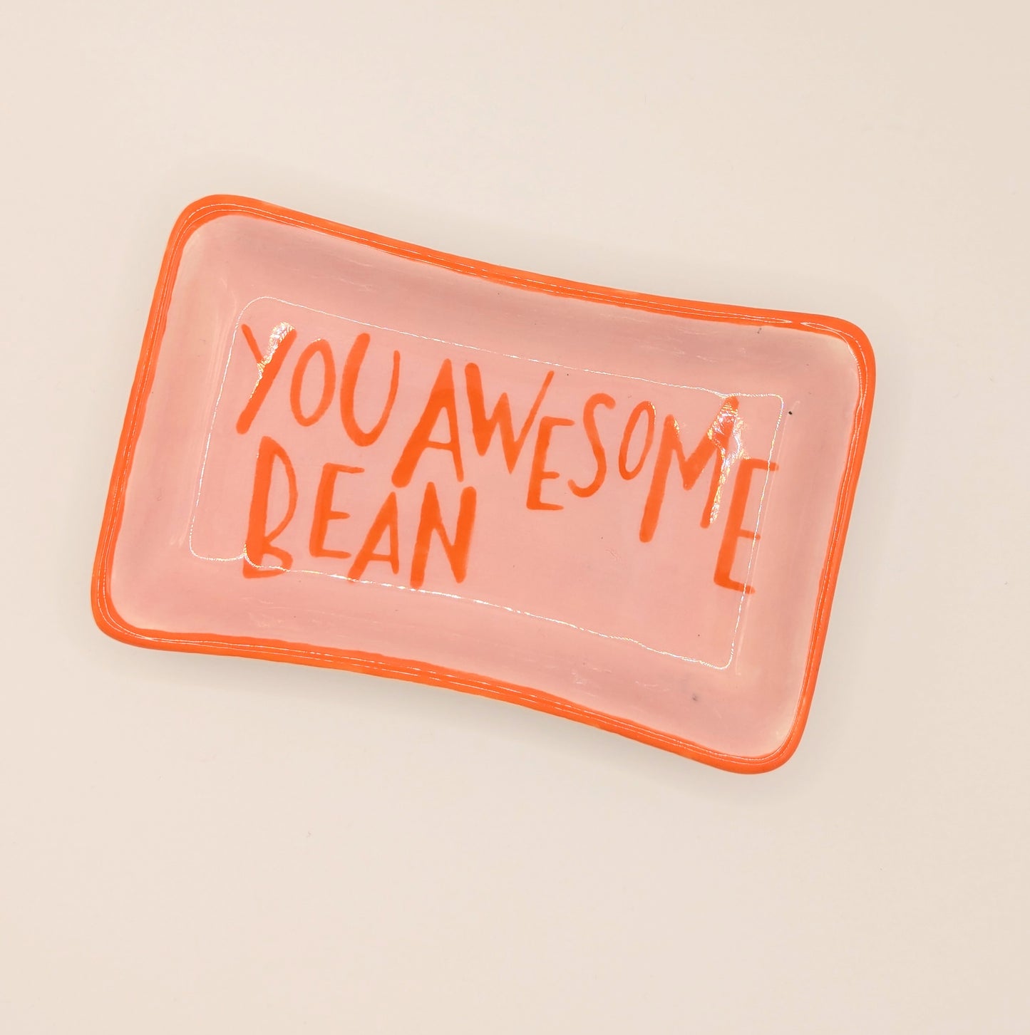 You Awesome Bean ceramic trinket dish *SAMPLE* (Copy)