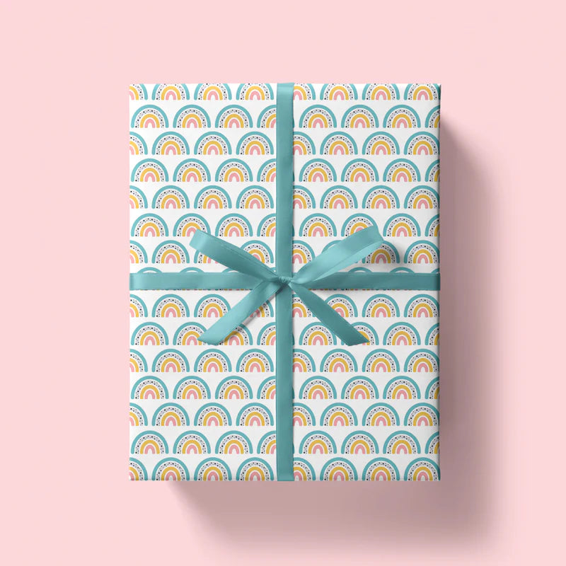 Rainbow wrapping paper image 0