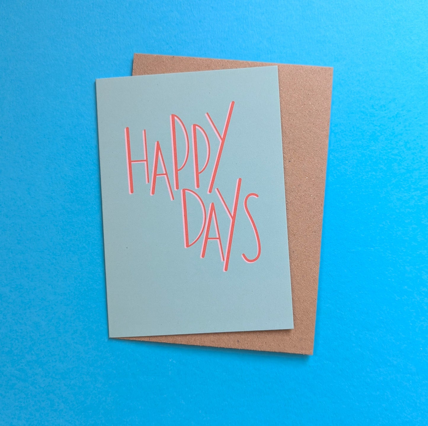Happy Days a6 greetings card image 0