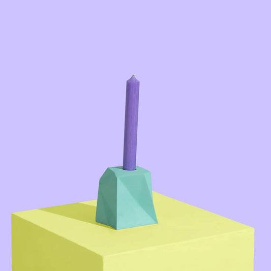 Geometric Block candle holder image 1