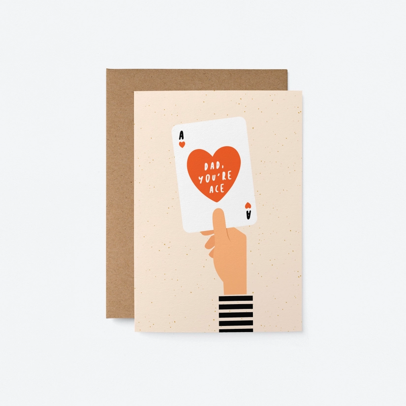 Dad, You're Ace greetings card image 0