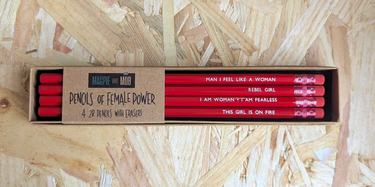Pencils of Female Power - set of 4 image 4