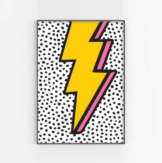 Lightning Bolt graphic print image 1