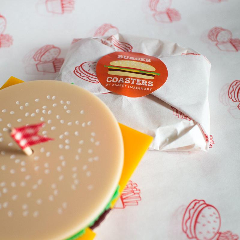 Burger Coasters image 2