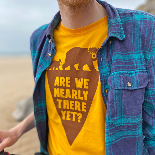 Are We Nearly There Yet unisex T-shirt image 1