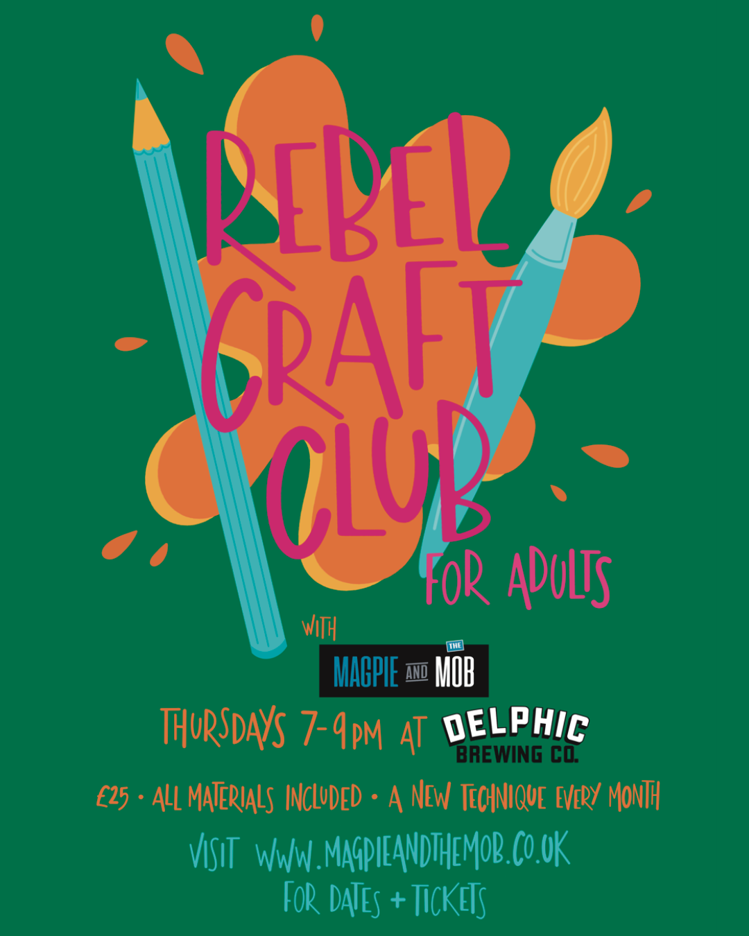 Rebel Craft Club @ Delphic Brewery