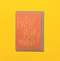 Happy Merry Whatever A6 greetings card image 0