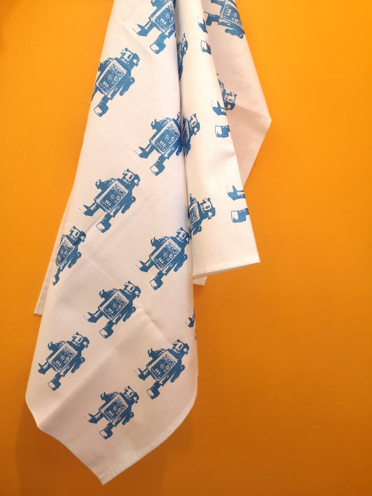 Robot Tea Towel image 0