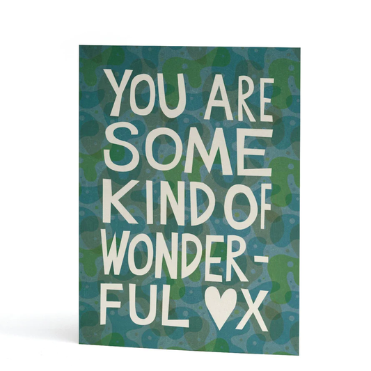 Some Kind of Wonderful greetings card image 0