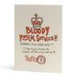 Bloody Postal Service belated greetings card image 0