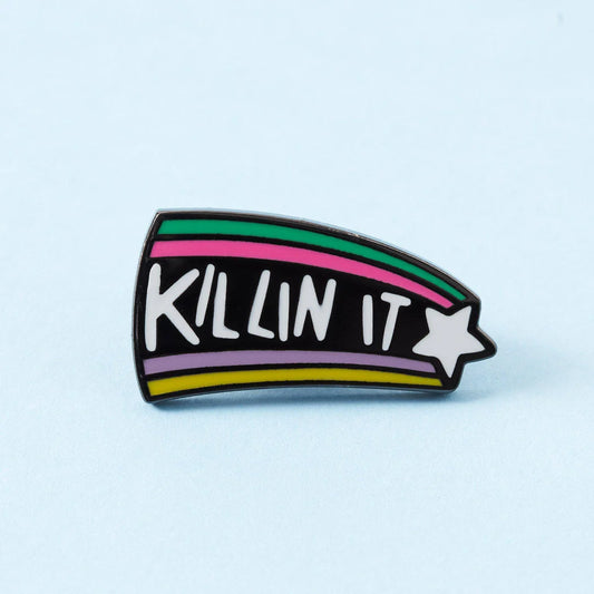 Killin' It enamel pin image 0