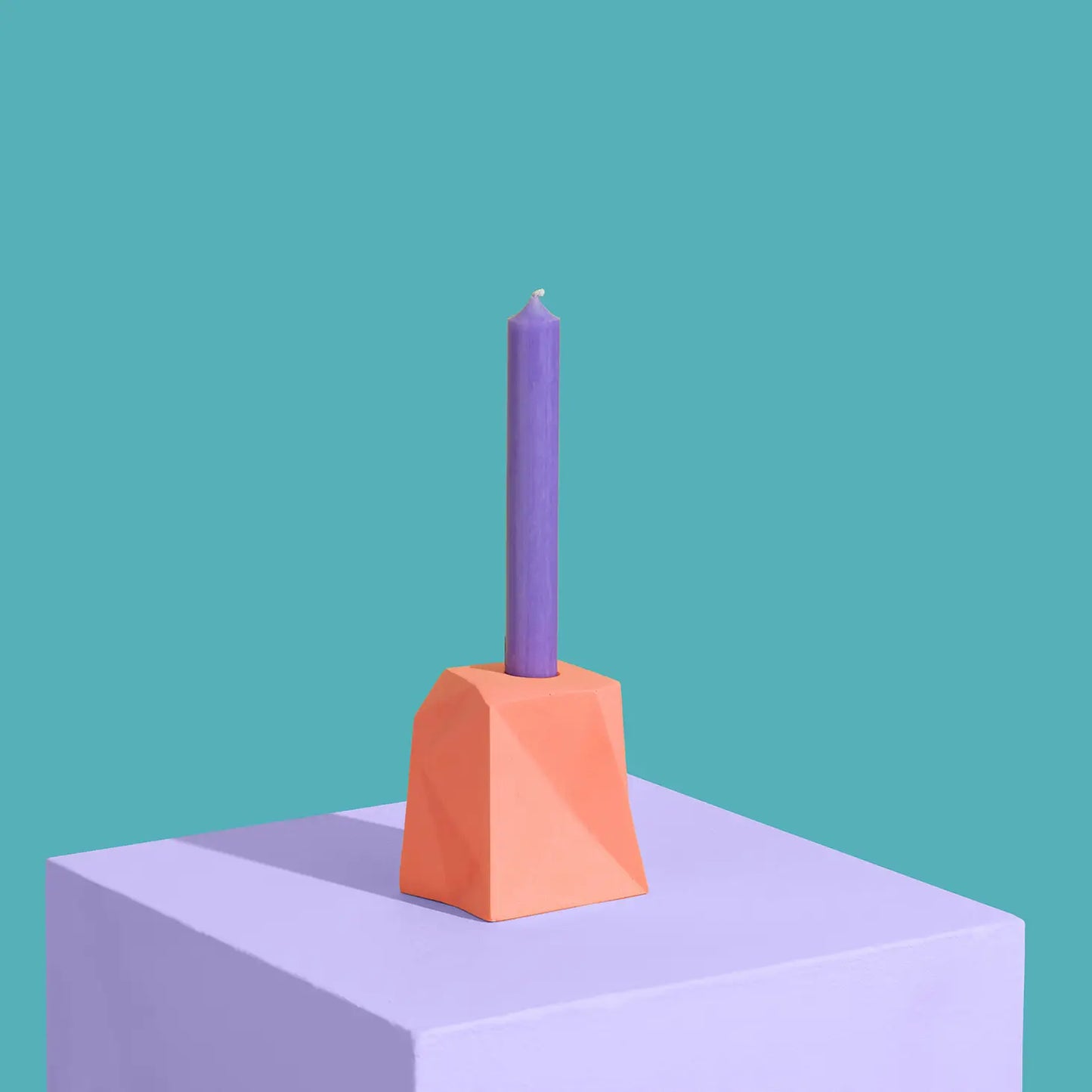 Geometric Block candle holder image 0