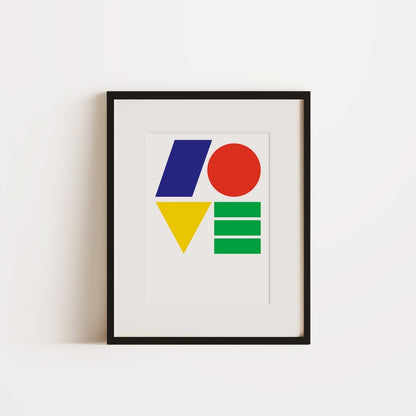 LOVE A4 print image 0