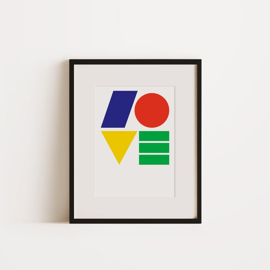 LOVE A4 print image 0