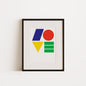 LOVE A4 print image 0