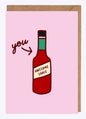 Awesome Sauce greetings card image 0