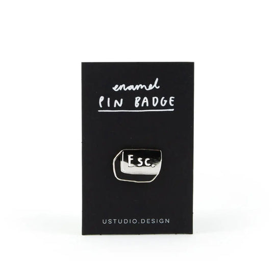 ESC Button pin badge image 0