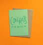 Congrats For That Thing A6 greetings card image 0