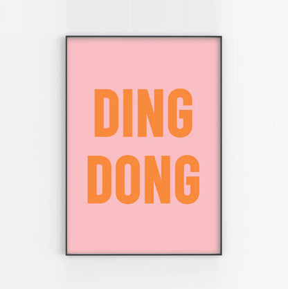 DING DONG graphic print image 0