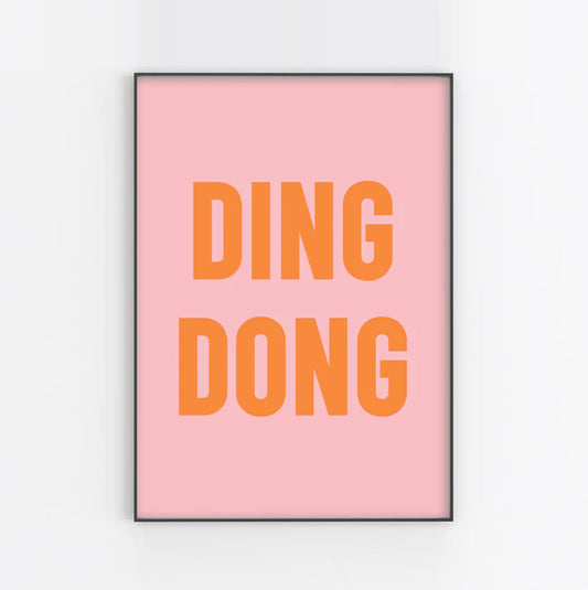 DING DONG graphic print image 0