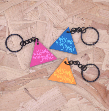 Hand Painted Keyring