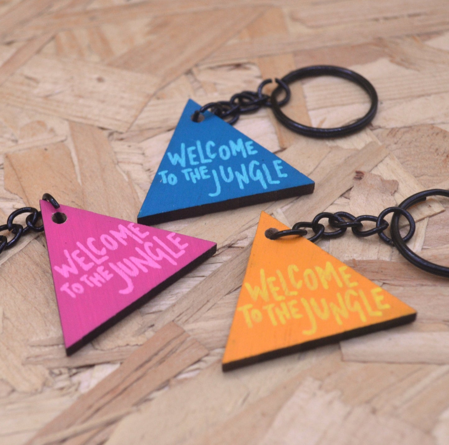 Hand Painted Keyring