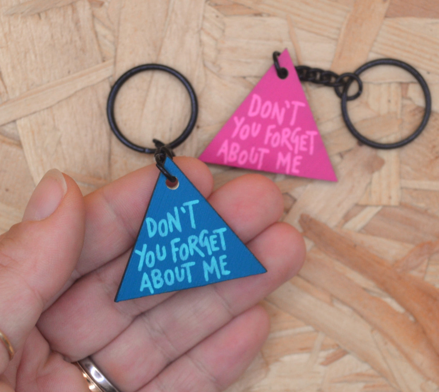 Hand Painted Keyring