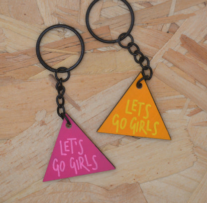 Hand Painted Keyring