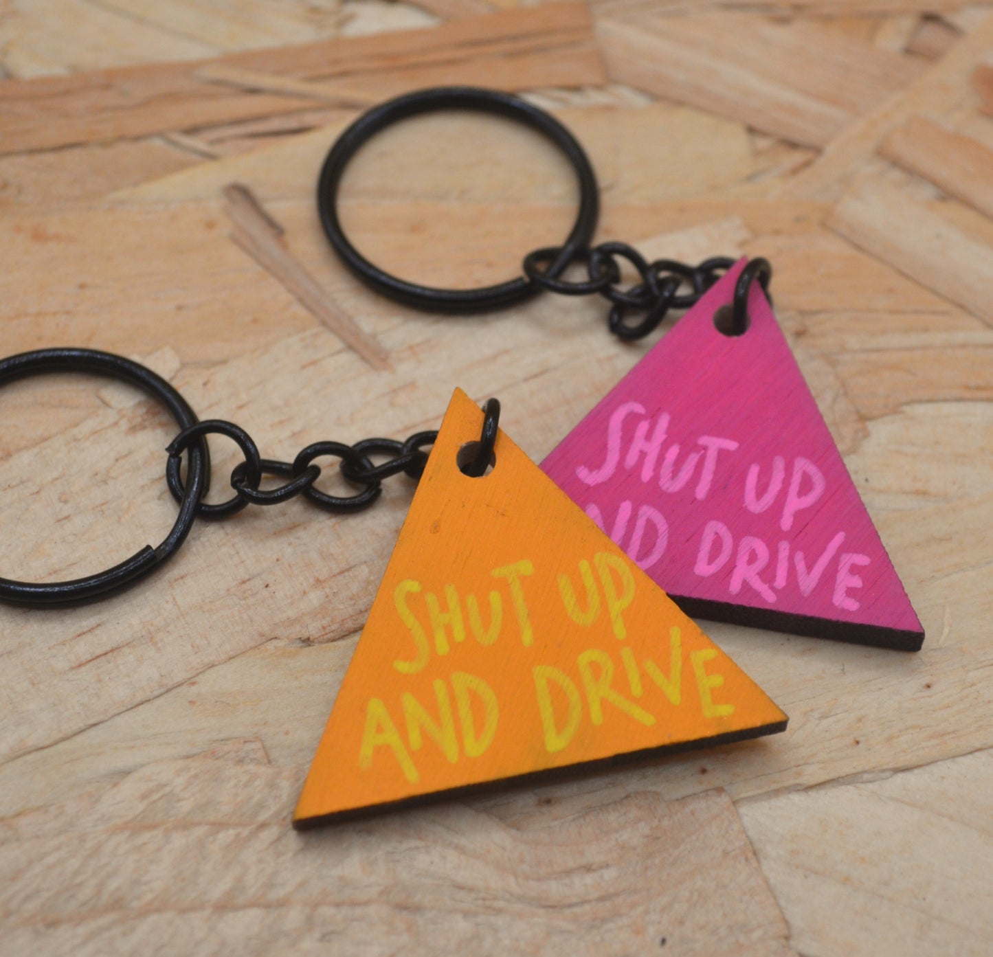 Hand Painted Keyring