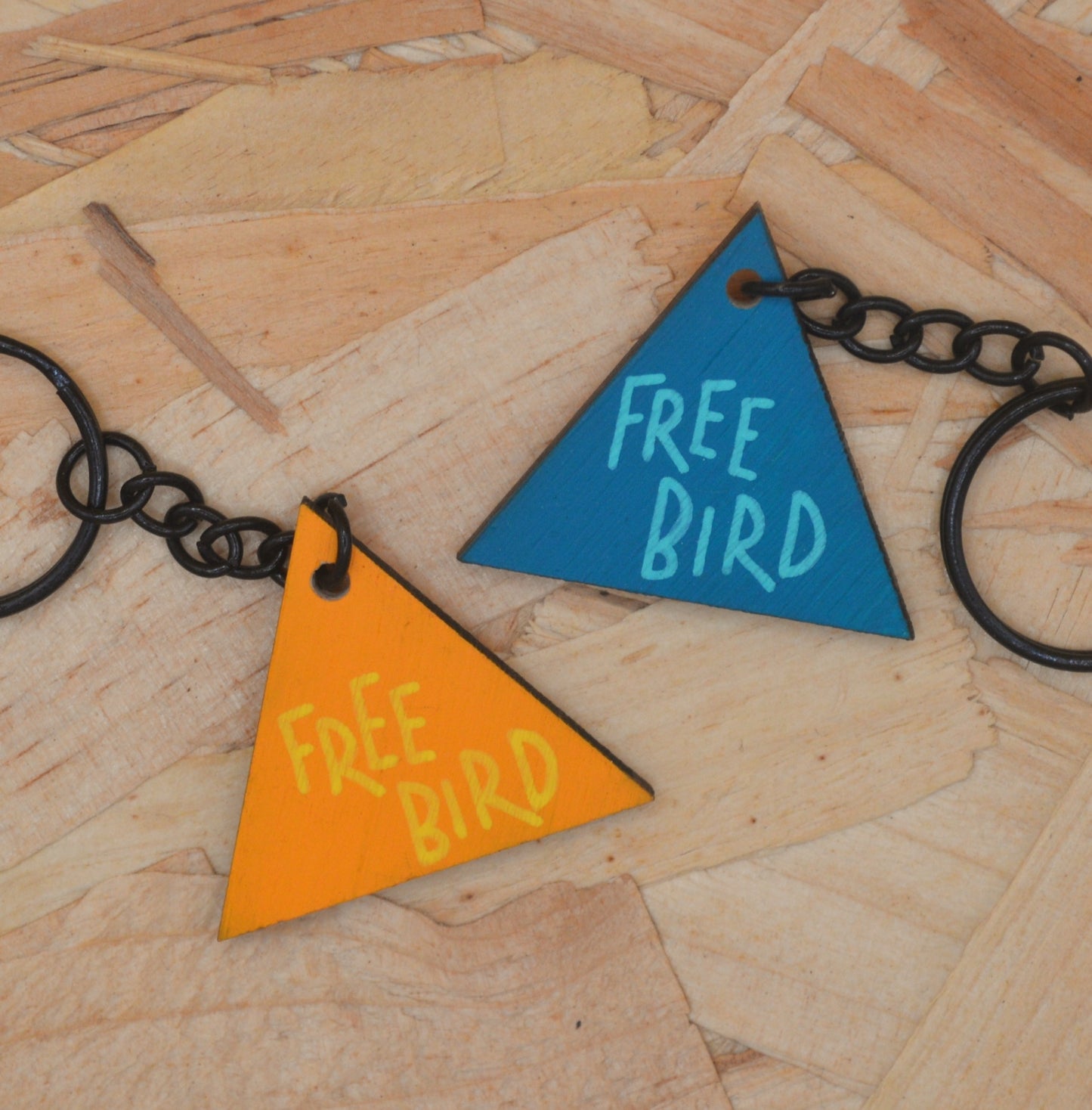 Hand Painted Keyring