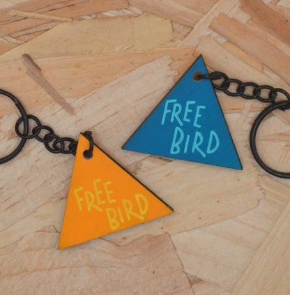 Hand Painted Keyring