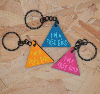 Hand Painted Keyring
