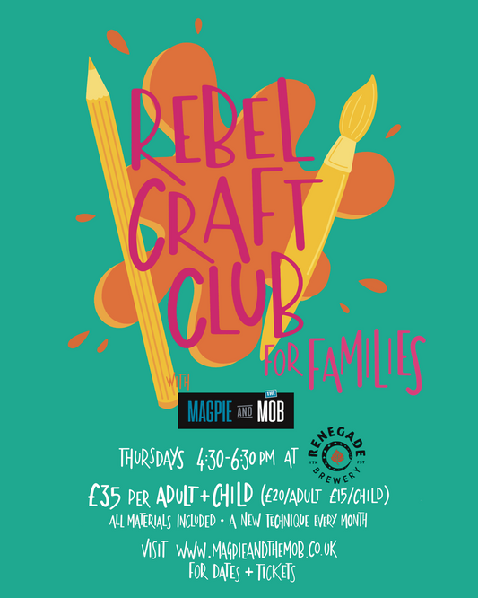 Rebel Craft Club for Families @ Renegade Brewery