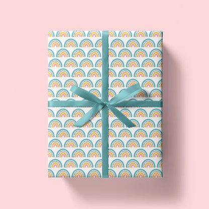 Rainbow wrapping paper image 0