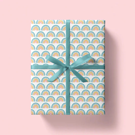 Rainbow wrapping paper image 0