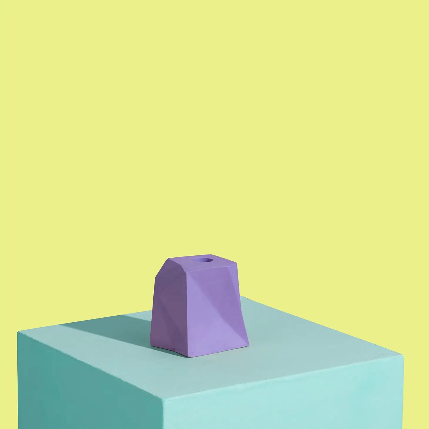 Geometric Block candle holder image 5