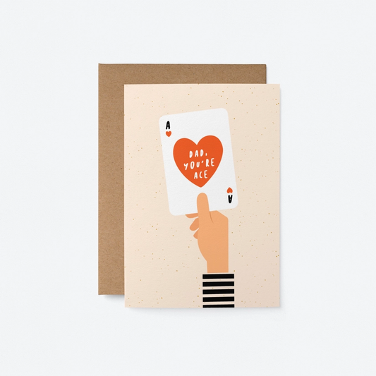 Dad, You're Ace greetings card image 0