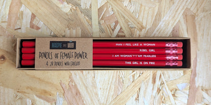 Pencils of Female Power - set of 4 image 4
