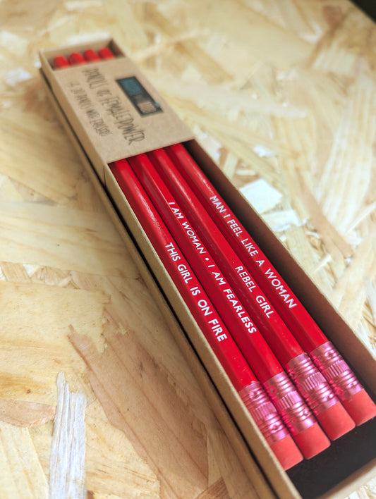 Pencils of Female Power - set of 4 image 0