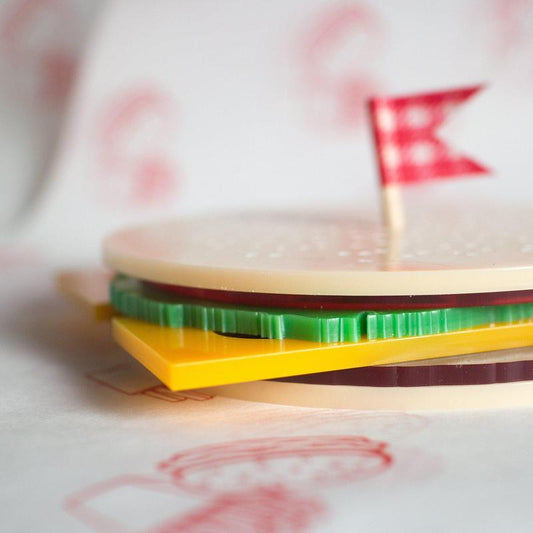 Burger Coasters image 1